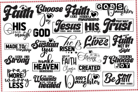Bible Verse SVG Design Bundle