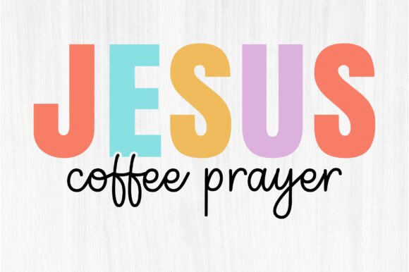 Jesus Coffee Prayer T-Shirt Designs