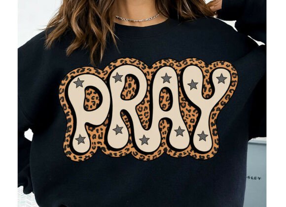 Pray PNG for T-Shirt Designs