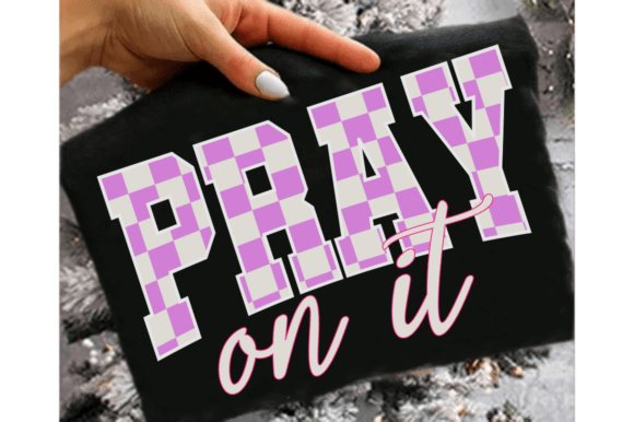 Pray Trendy Christian SVG for T-Shirt Designs